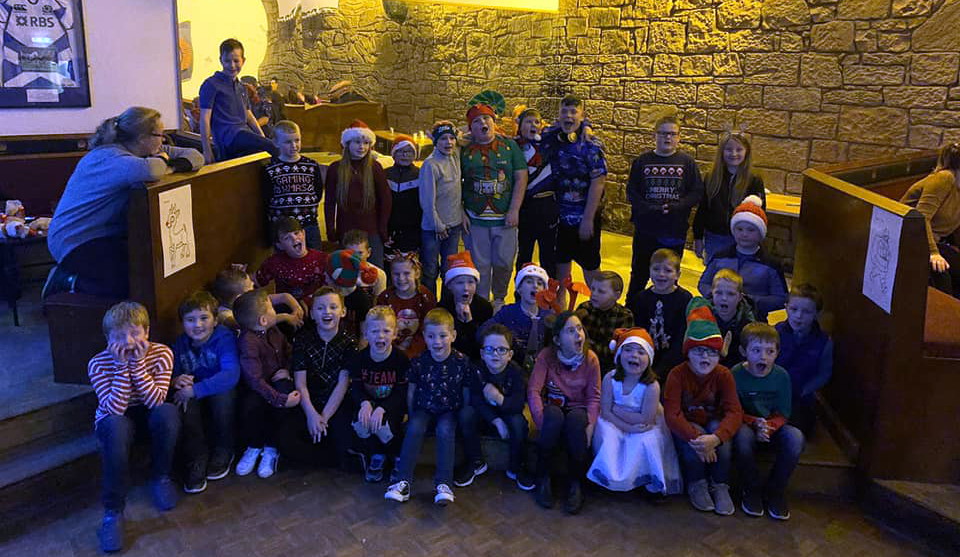 Kids enjoying the party!