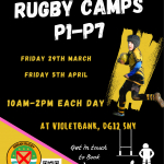MARCH/APRIL: EASTER RUGBY CAMPS